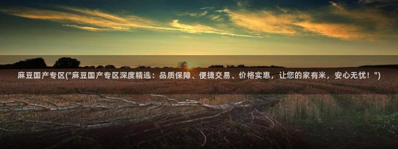 麻豆首页：麻豆国产专区(\